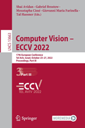 Computer Vision - ECCV 2022: 17th European Conference, Tel Aviv, Israel, October 23-27, 2022, Proceedings, Part III