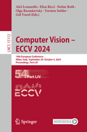 Computer Vision - ECCV 2024: 18th European Conference, Milan, Italy, September 29-October 4, 2024, Proceedings, Part LIV