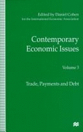 Comtemporary Economic Issues: Trade, Payments and Debt