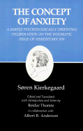 Concept of Anxiety: A Simple Psychologically Orienting Deliberation on the Dogmatic Issue of Hereditary Sin