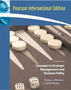 Concepts: Strategic Management & Business Policy: International Edition