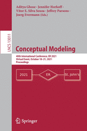 Conceptual Modeling: 40th International Conference, ER 2021, Virtual Event, October 18-21, 2021, Proceedings
