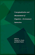 Conceptualization and Measurement of Organism-Environment Interaction - Wachs, Theodore D (Editor), and Plomin, Robert (Editor)