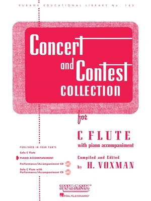 Concert and Contest Collection - C Flute: C Flute - Piano Accompaniment - Hal Leonard Publishing Corporation (Creator)