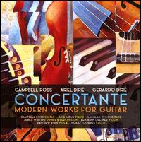 Concertante: Modern Works for Guitar - Benjamin Greaves (violin); Campbell Ross (guitar); Dave Mibus (piano); James Whiting (drums); James Whiting (percussion);...