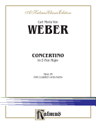 Concertino for Clarinet in B-Flat Major, Op. 26 (Orch.): Part(s)