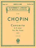 Concerto No. 1 in E Minor, Op. 11: Schirmer Library of Classics Volume 1350 National Federation of Music Clubs 2024-2028 Piano Duets