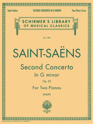 Concerto No. 2 in G Minor, Op. 22: Two Pianos, Four Hands - Saint-Saens, Camille (Composer), and Philipp, I. (Creator)