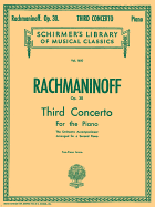 Concerto No. 3 in D Minor, Op. 30: Nfmc 2020-2024 Selection Schirmer Library of Classics Volume 1610 Piano Duet