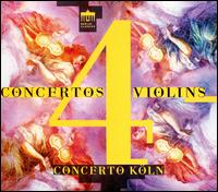 Concertos 4 Violins - Evgeny Sviridov (violin); Jess Merino Ruiz (violin); Mayumi Hirasaki (violin); Shunske Sato (violin); Concerto Kln