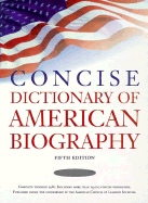 Concise Dictionary of American Biography 2v Set