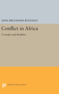 Conflict in Africa: Concepts and Realities