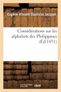 Considerations Sur Les Alphabets Des Philippines