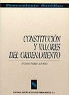 Constituci?n y valores del ordenamiento