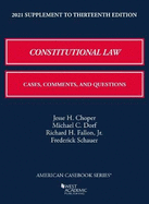 Constitutional Law: Cases, Comments, and Questions, 2021 Supplement