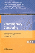 Contemporary Computing: Third International Conference, Ic3 2010, Noida, India, August 9-11, 2010. Proceedings, Part II