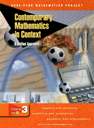 Contemporary Mathematics in Context: A Unified Approach, Course 3, Part B, Student Edition