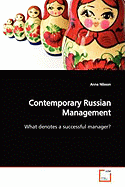 Contemporary Russian Management