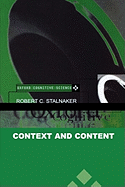 Context and Content: Oxford Cognitive Science Series