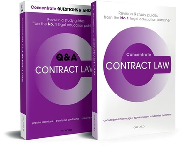 Contract Law Revision Concentrate Pack: Law and Revision Study Guide - Devenney, James, and Poole, Jill, and Shaw-Mellors, Adam