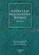 Contract Law: Selected Source Materials - Burton, Steven J