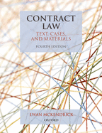 Contract Law: Text, Cases, and Materials