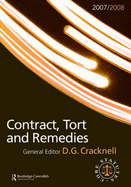 Contract, Tort & Remedies 2007-2008: Routledge-Cavendish Core Statutes Series