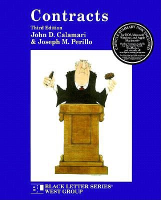 Contracts Black Letter (Book with Diskette for DOS, Windows & Macintosh) - Calamari, John D, and Perillo, Joseph M