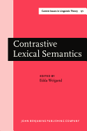 Contrastive Lexical Semantics