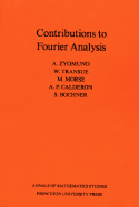 Contributions to Fourier Analysis