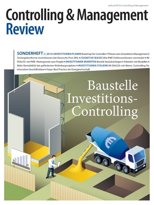 Controlling & Management Review Sonderheft 2-2015: Baustelle Investitions-Controlling - Sch?ffer, Utz (Editor), and Weber, J?rgen (Editor)