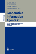 Cooperative Information Agents VII: 7th International Workshop, CIA 2003, Helsinki, Finland, August 27-29, 2003, Proceedings