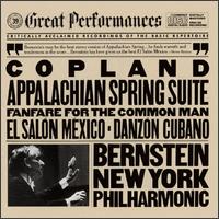 Copland: Appalachian Spring; Fanfare for the Common Man; El Saln Mxico; Danzn Cubano - Leonard Bernstein