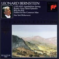 Copland: Appalachian Spring; Rodeo; Billy the Kid; Fanfare for the Common Man - New York Philharmonic; Leonard Bernstein (conductor)