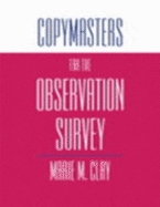 Copymasters for the Observation Survey - Clay, Marie