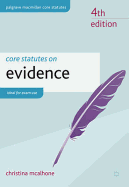 Core Statutes on Evidence