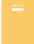 Cornell Notes: College and High School Cornell Notebook