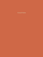 Cornell Notes: Coral Orange Note Taking System Notebook for Students