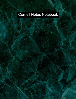 Cornell Notes Notebook: Green Abstract Cornell Notebook for College, University, High School, Business or Research Notes-8.5x11-110 Pages-Efficient Way to Use Cornell Method Note Taking System - Ordinary Notebooks, Not Your