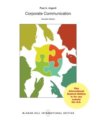 Corporate Communication - Argenti, Paul A