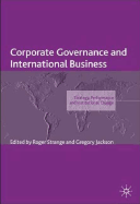 Corporate Governance and International Business: Strategy, Performance and Institutional Change