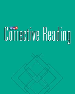 Corrective Reading Comprehension Level C, Student Workbook - Engelmann, Siegfried