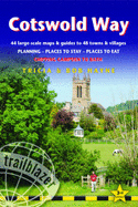 Cotswold Way: 44 Large-Scale Walking Maps & Guides to 48 Towns and Villages Planning,Places to Stay, Places to Eat - Chipping Campden to Bath