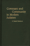 Covenant and Community in Modern Judaism