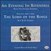 A Night in Rivendale Cd Songs From Lord of the Rings