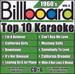 Billboard Top-10 Karaoke-1960'S Vol. 2 (10+10-Song Cd+G)