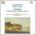Glazunov / Dvorak: Violin Concertos in a Minor