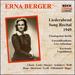 Erna Berger Liederabend Song Recital 1949 (Koch)
