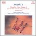 Kodaly: Music for Cello, Vol. 2 / Duo for Violin & Cello, Op. 7