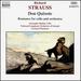 Don Quixote Op 35 / Romance for Cello & Orch